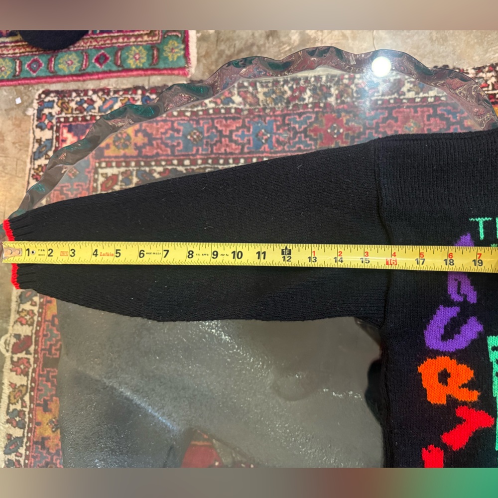 RARE - 90s Vintage Teenage Mutant Ninja Turtles - Knit Sweater - Unisex - Picture 14 of 16